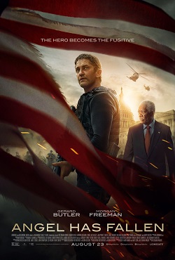 Gerard Butler as Mike Banning in Angel Has Fallen poster