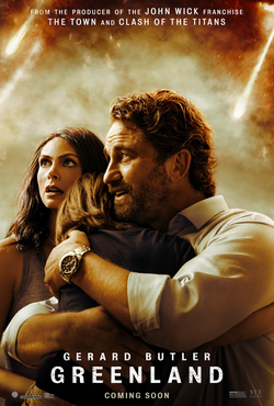 Gerard Butler as John Garrity in Greenland poster