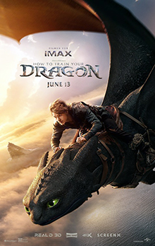 Stoick the Vast live-action poster for How to Train Your Dragon 2025