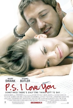 Gerard Butler as Gerry Kennedy in P.S. I Love You romance poster