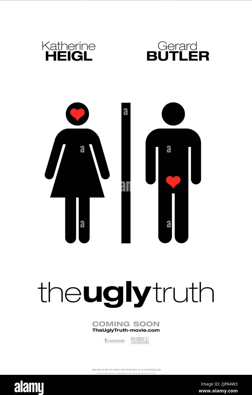 Gerard Butler as Mike Chadway in The Ugly Truth rom-com poster