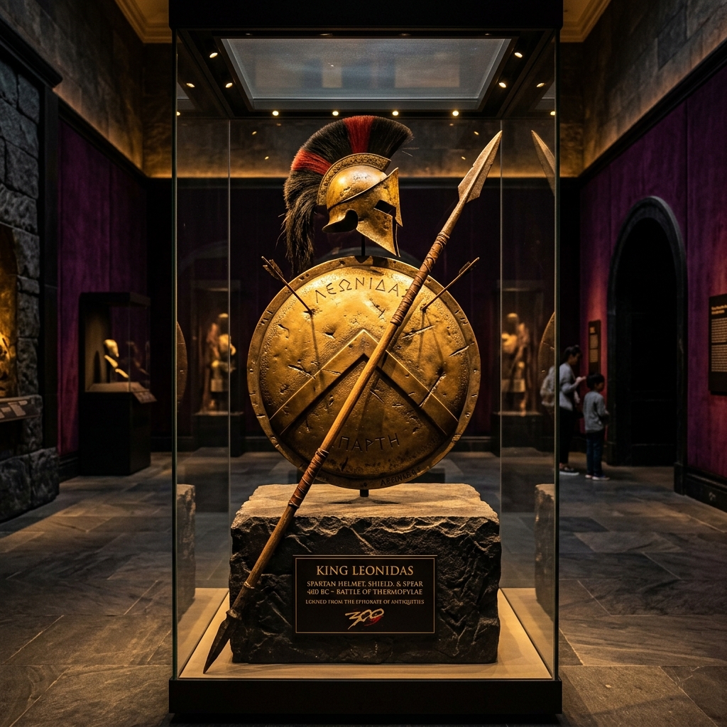 Gerard Butler Spartan Museum Room